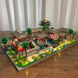 5530+ Piece Oriental Ancient Wisdom 3D Puzzle - Suzhou Garden Architecture Set