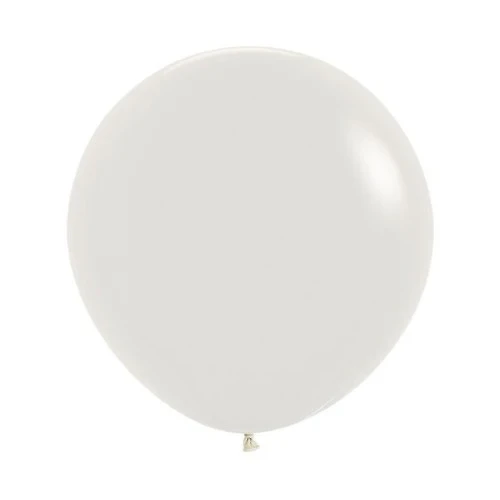 Sempertex 60cm Pastel Dusk Cream Latex Balloons - Pack of 10