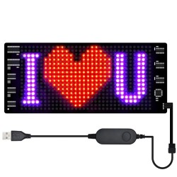 Programmable Car LED Sign LED Full-color Advertising Screen