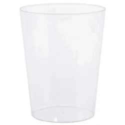 Plastic Cylinder Container - Medium (Clear)