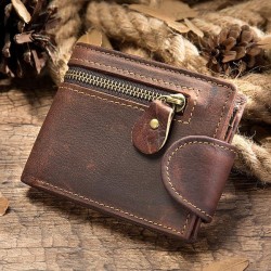 Men's Retro Buckle Multipurpose Wallet