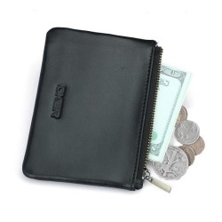 Men's Soft Leather Simple Mini Case