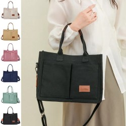 New Canvas Shoulder Bag Women Large Capacity Handbags