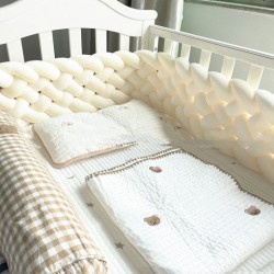 Six-strand Bed Fence Twist Braid New Hand-woven Long Knotted Pillow