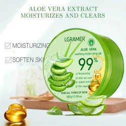 300g 99% Aloe Vera Moisturizing Gel