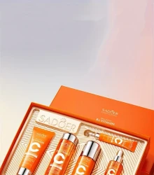 5-in-1 Vitamin C Six-Piece Set: 50g Facial Serum,