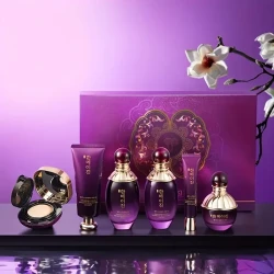 Purple Ganoderma Lucidum Facial Skin Care Set,