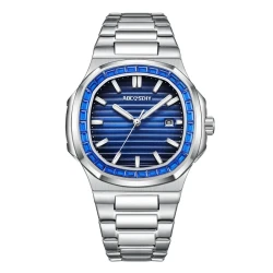 Men's Fashion Diamond Luminous Quartz Watch