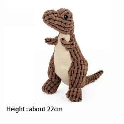 Dinosaur Pet Toys Giant Dogs Pets Interactive Dog Toys For Large Dogs Chew Toys Chihuahua Plush Stuffing Squeakers