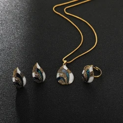 Water Drop Jewelry Set