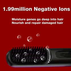 Cordless Hair Straightener Brush