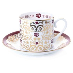 CHARLIE BEAR CUP & SAUCER SET ALWAYS ROOM FOR ONE MORE