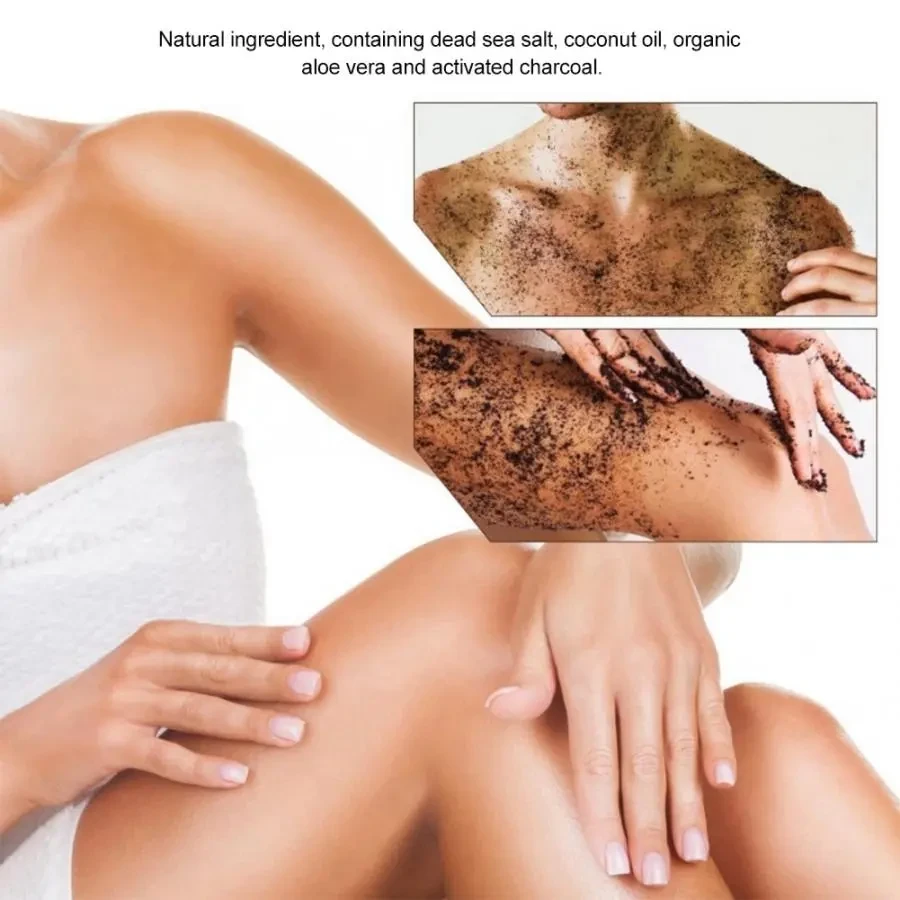 Salt Body Face Dead Skin Remover Deep Clean Scrub