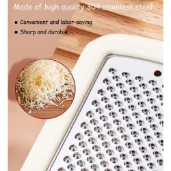 3 In 1 Cheese Grater Portable Handheld Stainless Steel Vegetable Grater Kitchen Tools