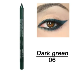 Multi-Colored Metallic Smoky Eyeliner