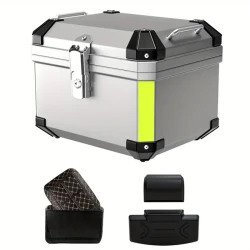 LIXADA 45L Motorcycle Rear Trunk - Waterproof with Locks