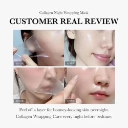 Face Night Mask Collagen Wrapping Mask Natural Ingredients