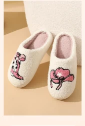 Comfortable Home Cute CartoonCotton Slippers