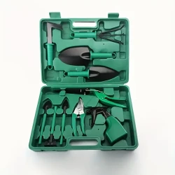 10pcs Ultimate Gardening Companion Set - Stainless Steel Tools