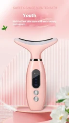 Neck Beauty Instrument Charging Color Light V Face Massage