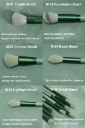 13Pcs Makeup Brush Set Make Up Concealer Brush