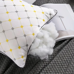 Luxury Hotel Bed Pillow with Quilted Design