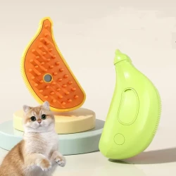 3 In 1 Pet Steam Brush Cat