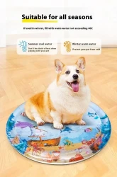 Summer Cooling Pet Water Bed Cushion