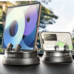 LISEN Car Dashboard Phone Mount - 360° Rotatable