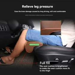 Ergonomic Memory Foam Car Seat Extender