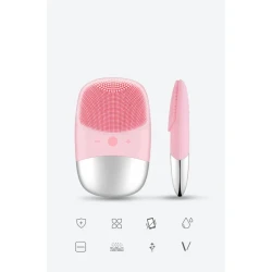 Mini Silicone Electric Facial Cleanser Brush