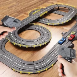 Two-people Racing Toy Set Racing Track Toy, assembly Toy, Christmas Halloween Thanksgiving Day Gift