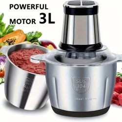 SENBOWE AU Plug 3L Large Capacity Meat Grinder - Vegetable Grinder