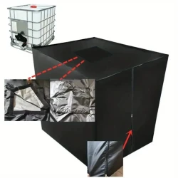 1pc, Container Cover Sun Protective Hood Waterproof Dustproof Protective Cover Water Tank Cover For Protection Cover For 1000L Container