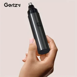 GERTZY Ear And Nose Hair Trimmer For Men Rechargeable - USB Electric Nose Hair Trimmer For Women - Painless Eyebrow Facial Hair Removal Nose Clipper