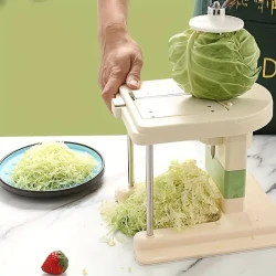 Manual Vegetable and Fruit Slicer - Stainless Steel Blades