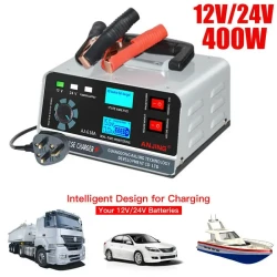 400W 12V/24V Car Battery Charger