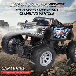 Remote Control Stunt Car with Lights - High-Speed Drift RC Toy