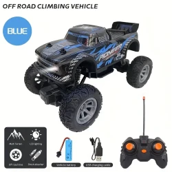 Remote Control Stunt Car with Lights - High-Speed Drift RC Toy