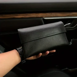 Men's Handbag Basic Genuine Leather Flap Zipper Wallet