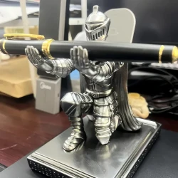 Knight Sword Resin Phone Stand & Pen Holder