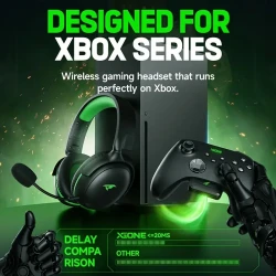 KOFIRE XG ONE 2.4Ghz Wireless Gaming Headset for Xbox