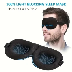 3D Contoured Sleep Mask -