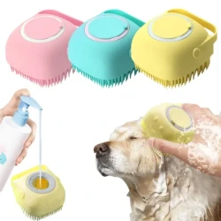 Soft Silicone Pet Brush - Invigorating Massage