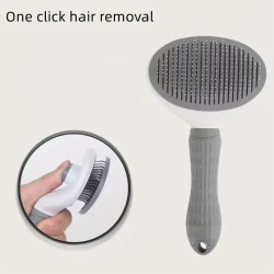 Easy-Clean Pet Grooming Comb