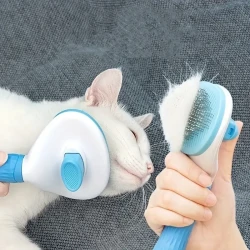 Easy-Clean Pet Grooming Comb