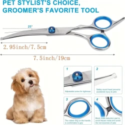 Pet Grooming Scissors Set