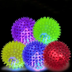 Flashing LED Light Dog Ball Toy -