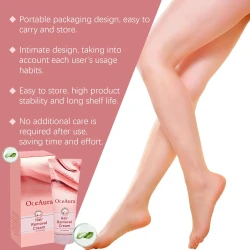 Easy To Remove Body Hair Refreshing And Clean Skin Depilatory Cream