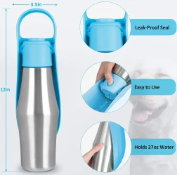 Portable Pet Dog Water Bottle